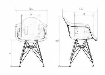 Стул Dobrin LMZL-PP620B
