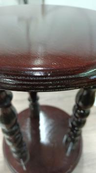 Деревянная подставка для цветов Тм-1 Красное дерево (У)