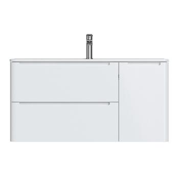 Тумба с умывальником подвесная IDDIS Edifice 100 см