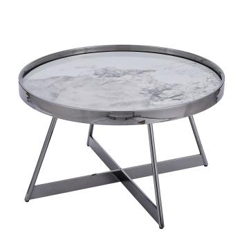 Белая керамика, сталь тёмный хром