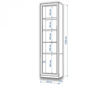 Витрина высокая Мэрдэс ВтВ-ФГД-ФГК