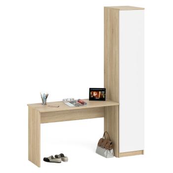 Дуб сонома/белый