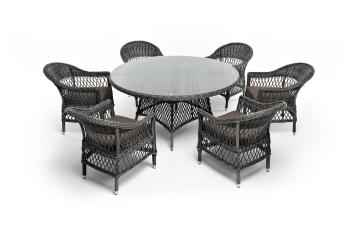 Обеденная группа плетеная 4sis Эспрессо–150 S
