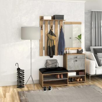 Прихожая Betel МИНИ ЛАЙТ Комплект 5 (МЛ-3+МЛ-4+МЛ-8+МЛ-6)