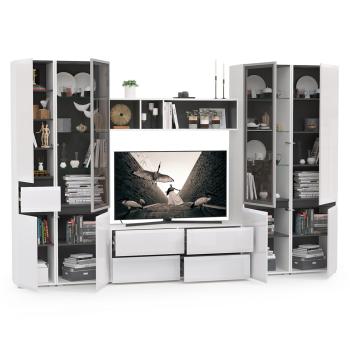 Гостиная Mobi Сидней Комплектация № 28 13.63 + 15.57 + 13.200 + 13.201 2шт + 13.202