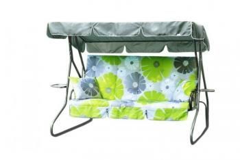 Качели садовые 3-х местные Ольса Люкс 3