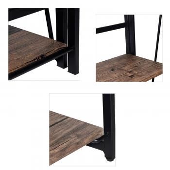 Стеллаж на металлокаркасе BRABIX LOFT SH-001