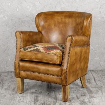 Кресло кожаное Decor of today Коломбо 02440