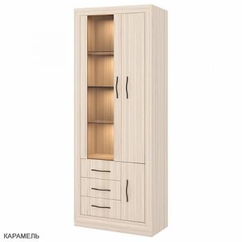 Шкаф-витрина Мэрдэс ШВтВ-ФСД-БЯН Левый