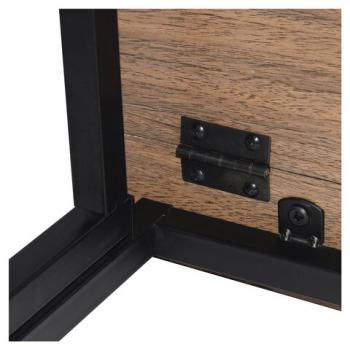 Стол на металлокаркасе BRABIX