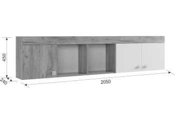 Детский гарнитур Мебельсон Форсаж К2