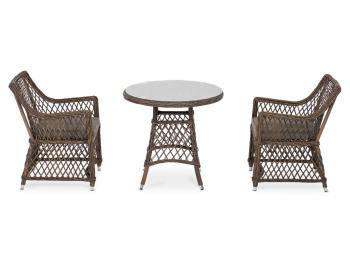 Обеденная группа плетеная 4sis Эспрессо–80 L