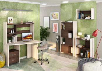 Компьютерный стол Мэрдэс СКЛ-Крл120+НКЛ-120 Правый