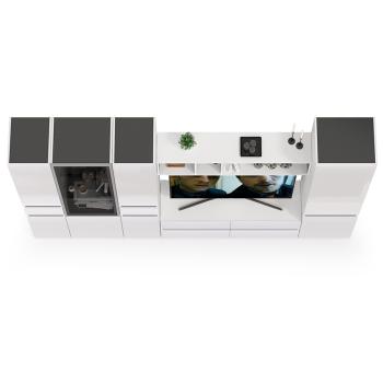 Гостиная Mobi Сидней Комплектация № 29 13.63 + 15.57 + 13.200 + 13.201 + 13.202 2шт