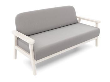 Беленый дуб/Велюр серый