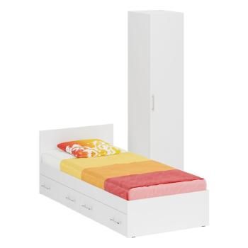 Кровать с ящиками СВК 0900 + Пенал Стандарт