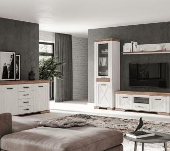 Комод БРВ Мебель MARSELLE KOM2D4S