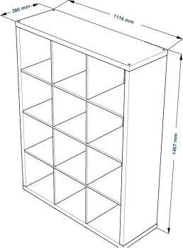 Стеллаж Гуд Лакк Фора 12