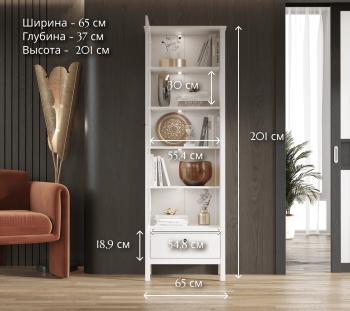 Шкаф БРВ Мебель HELGA REG1W1S/65 с подсветкой