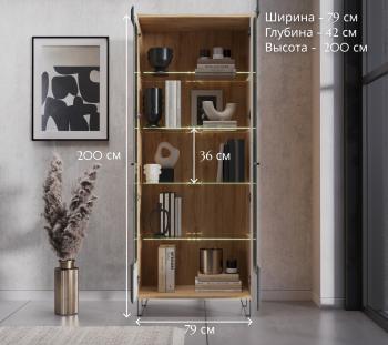 Шкаф БРВ Мебель GRACE REG2W с подсветкой