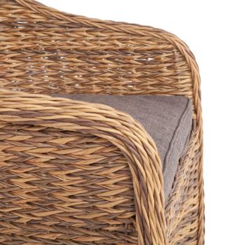 Плетеное кресло из искусственного ротанга 4sis Равенна (гиацинт)