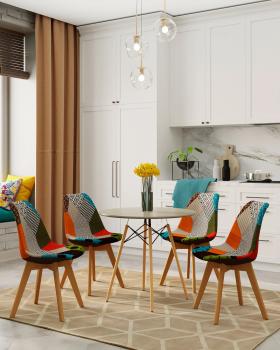 Стул STOOL GROUP FRANKFURT Пэчворк