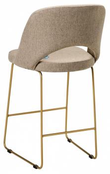 Кресло полубарное R-home Lars Линк Золото