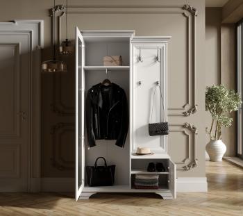 Шкаф с вешалкой БРВ Мебель KENTAKI S320-PPK/110L