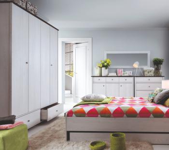 Шкаф платяной БРВ Мебель ПОРТО SZF4D2S