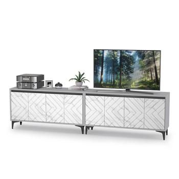 Тумба под ТВ Mobi Муар 13.261.02 + 13.261.02