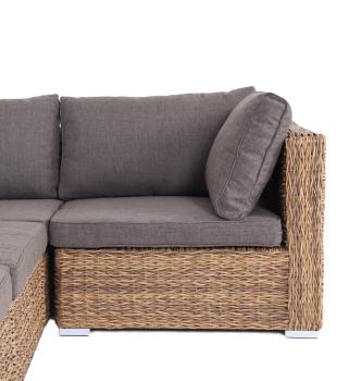 Трансформирующийся диван из искусственного ротанга 4sis Лунго (гиацинт)