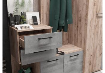 Готовая прихожая Woodville Вальс ВШ-1