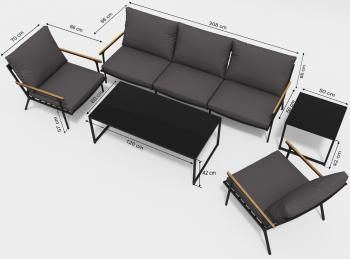 Лаунж зона Gardenini Calma Long