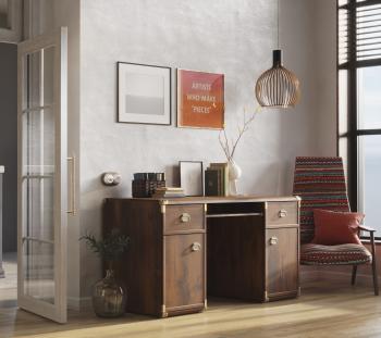 Стол письменный БРВ Мебель ИНДИАНА JBIU 2d2s