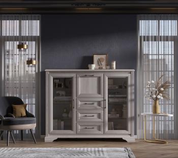 Тумба БРВ Мебель STYLIUS B169-KOM2W1B3S