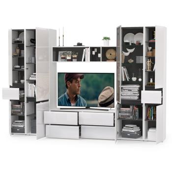 Гостиная Mobi Сидней Комплектация № 30 13.63 + 15.57 + 13.200 + 13.201 + 13.202 2шт