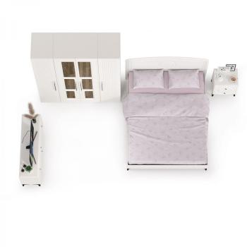 Спальня Mobi Валенсия № 43 11.36.01 + 16.45 + 13.329 + 13.207.01 2шт + 13.291