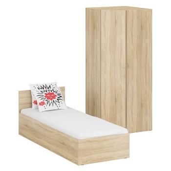 Кровать СВК 0800 + Шкаф угловой Стандарт