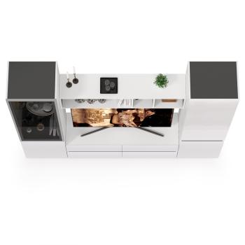 Гостиная Mobi Сидней Комплектация № 12 13.63 + 15.57 + 13.200 + 13.201