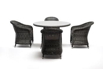 Обеденная группа плетеная 4sis Эспрессо–118 R