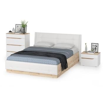 Кровать Mobi Муссон 11.28 + Тумба 16.03 + Комод 13.97