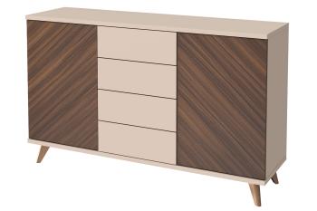 Комод 2 двери 4 ящика Столлайн Хармони 468.07