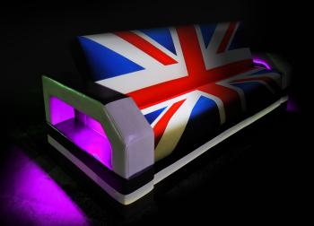 Диван Fotodivan Британский флаг с подсветкой