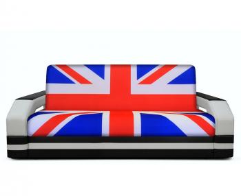 Диван Fotodivan Британский флаг с подсветкой