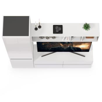 Гостиная Mobi Сидней Комплектация № 04 13.63 + 15.57 + 13.200