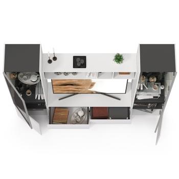 Гостиная Mobi Сидней Комплектация № 10 13.63 + 15.57 + 13.201 2шт