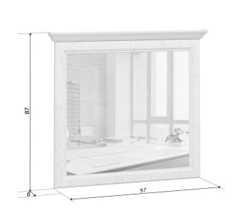 Зеркало БРВ Мебель STYLIUS B169-LUS90