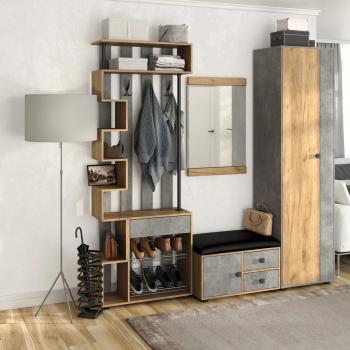 Дуб золотой крафт/Ателье светлое/С.-118