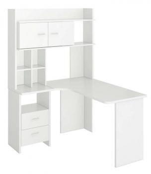 Стол Мэрдэс СКЛ-Угл130+НКЛХ-120 с надстройкой+бокс Левый