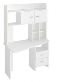 Компьютерный стол Мэрдэс СКЛ-Трап120+НКЛХ-120 с надстройкой+бокс Левый